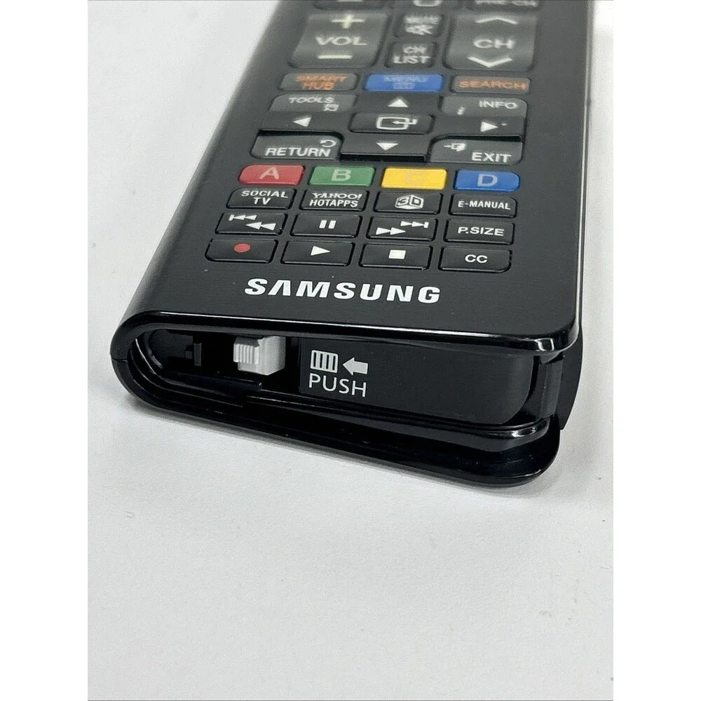 Samsung FLIP 2 in 1 Qwerty Smart TV Keyboard Remote Model RMC-QTD1 Untested